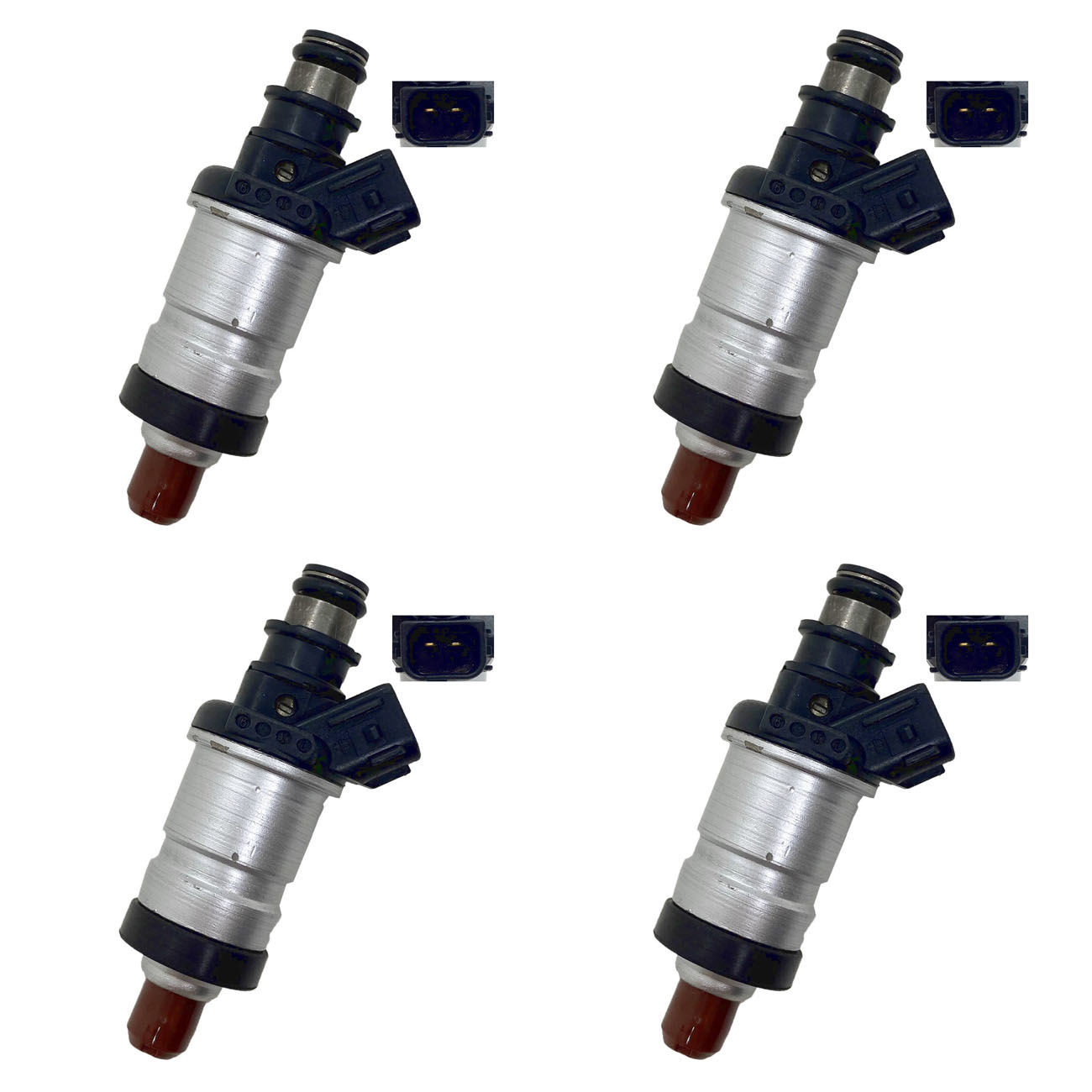 Kit 4 Inyectores Honda Civic Crv Accord Prelude 1.6 2.0 2.2